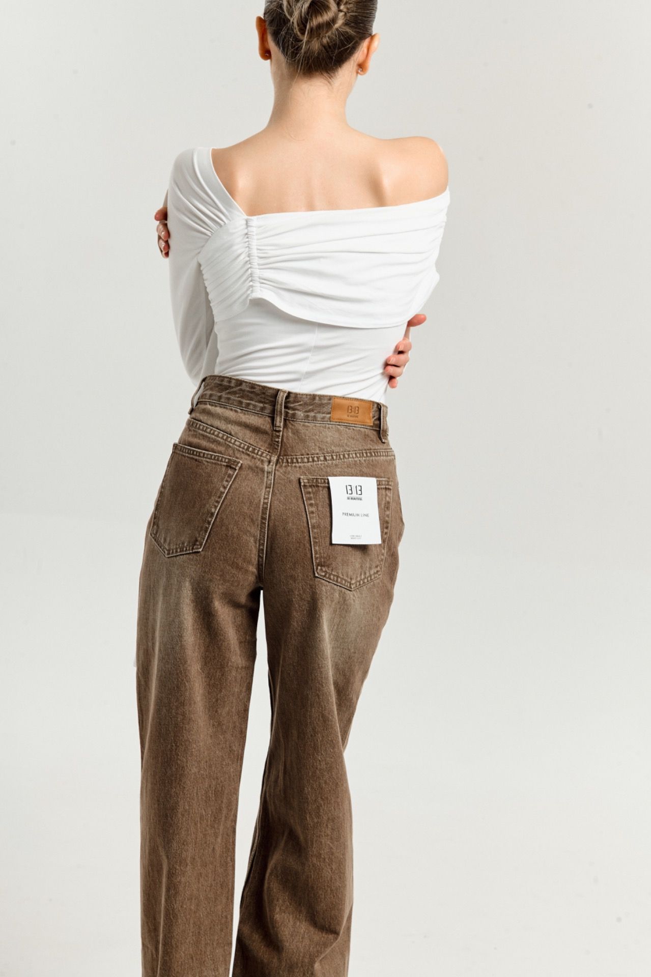 Straight High-Rise Jeans