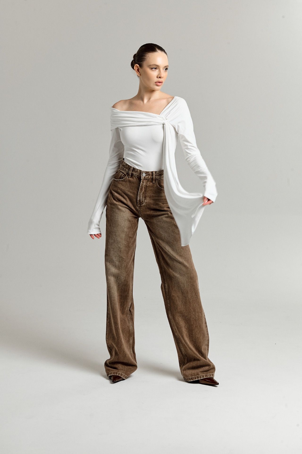 Straight High-Rise Jeans