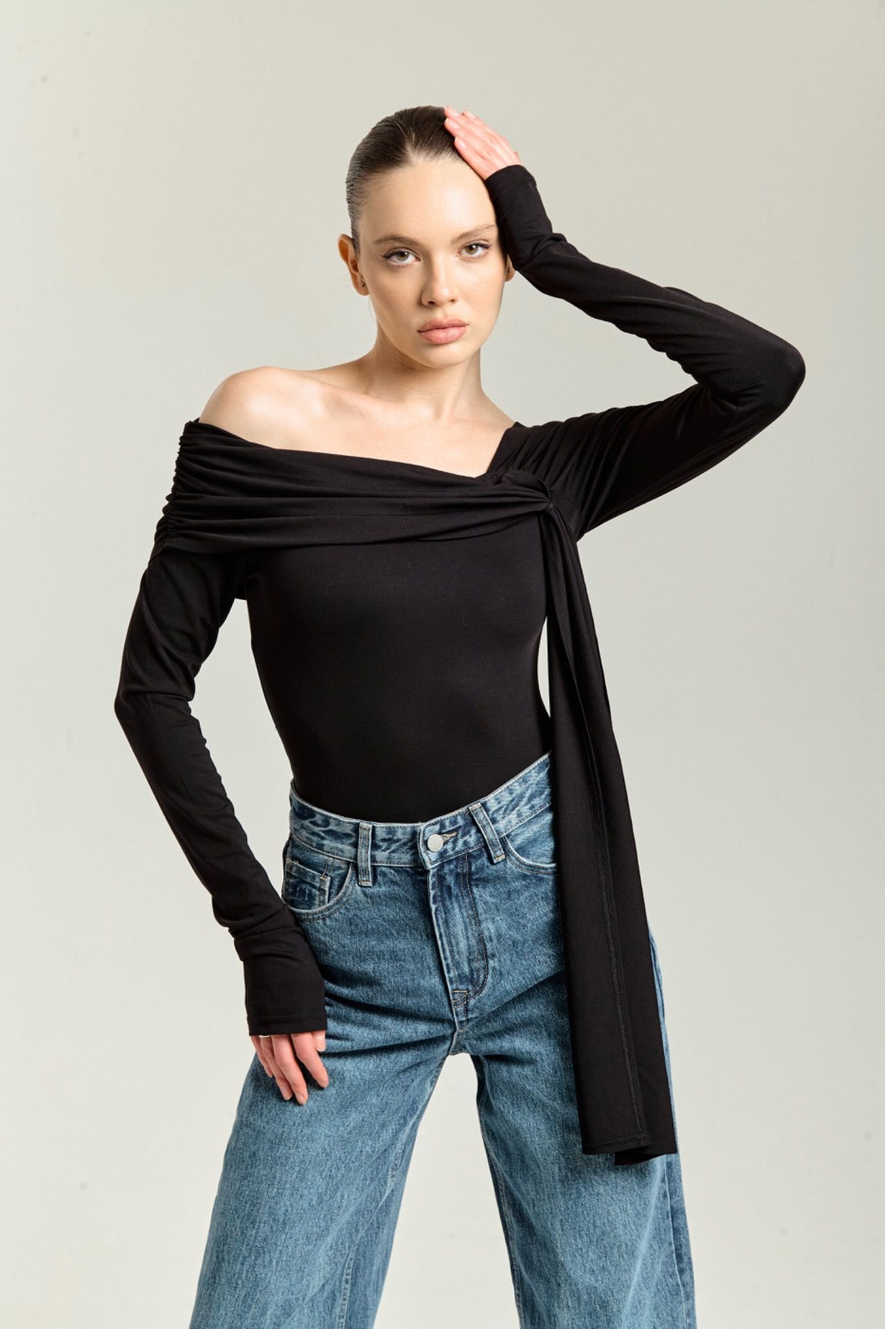 Straight High-Rise Jeans